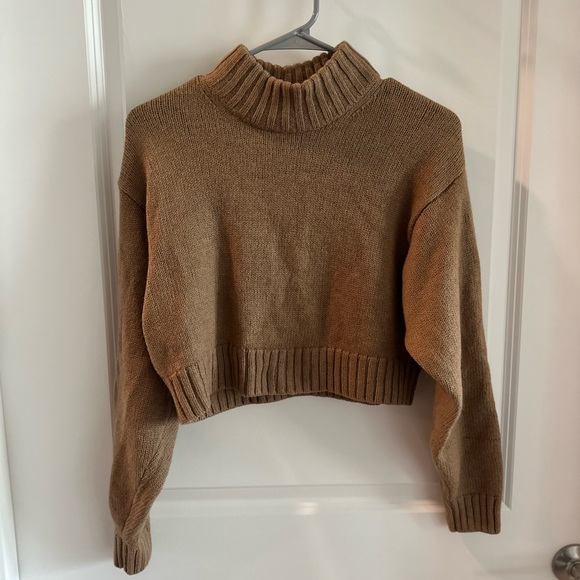 Wilfred Sweaters - Aritzia Wilfred free Brown Heinen Sweater